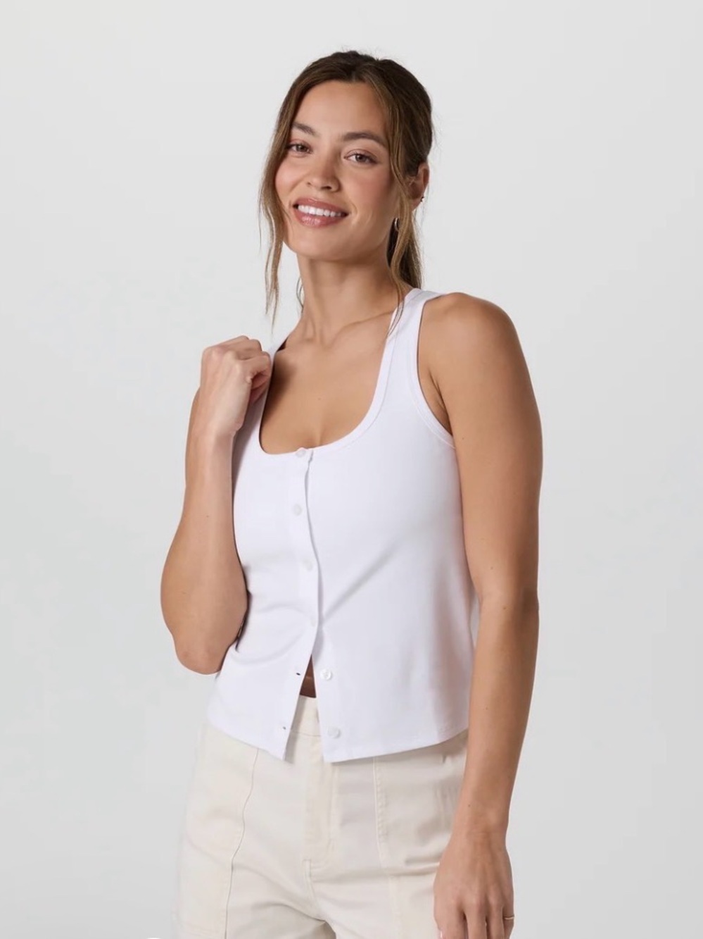 Vuori Pose Cardigan Tank